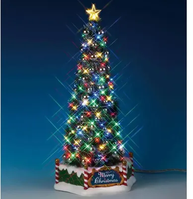 Kerstfiguur New majestic christmas tree b/o (4.5v) LEMAX - Lemax