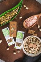 Cocoa Chocolade Pistachios & Salt Reep - thumbnail
