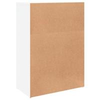 Dressoir 60x31x84 cm bewerkt hout wit - thumbnail