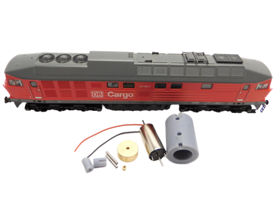 micromotor TRC002C motor ombouwset voor Roco Ludmilla, Ludmilla, DR BR 120 / 130 / 132 / u.a. micromotor TRC002C motor ombouwset voor Roco Ludmilla, Ludmilla, DR BR 120 / 130 / 132 / u.a.
