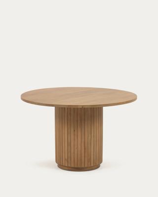 Kave Home Ronde Eettafel 'Licia' Mangohout, 120cm Kave Home Ronde Eettafel 'Licia' Mangohout, 120cm