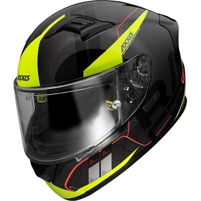 Helm Axxis Racer GP Spike Glans Geel S Helm Axxis Racer GP Spike Glans Geel S