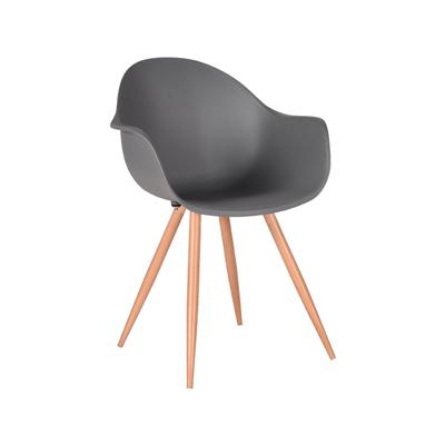 LABEL51 Eetkamerstoel 'Parma', kleur Antraciet