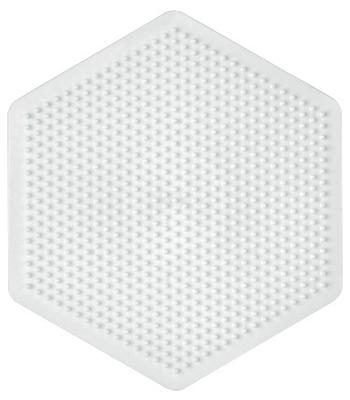 Hama strijkkralenbordje - zeshoek groot