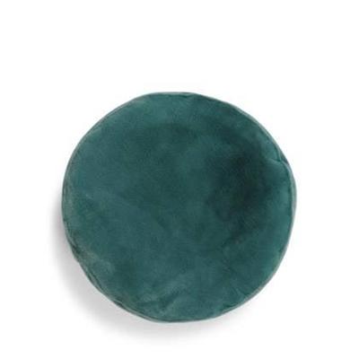 Essenza Essenza Mads Furry cushion Reef green 45 cm round