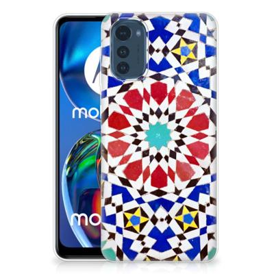 Motorola Moto E32/E32s | TPU | Siliconen hoesje | Mozaïek Motorola Moto E32/E32s | TPU | Siliconen hoesje | Mozaïek