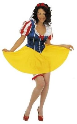 Sneeuwwitje kostuum dames