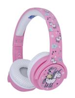 OTL Technologies Junior Bluetooth kinderkoptelefoon Peppa Pig Unicorn (gevoerde beugel, volumeregeling tot 85 dB, kleurrijk Peppa Pig Design, voor jongens en meisjes), roze/wit - thumbnail