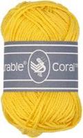 Durable Coral Mini 2180 Bright Yellow - Haakgaren / Breigaren - thumbnail