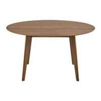 Bendt Ronde Eettafel 'Torkil' 140cm, kleur Walnoot - thumbnail