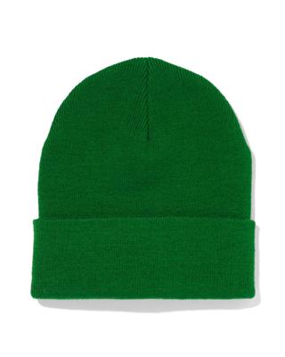 HEMA Heren muts beanie (groen)