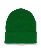 HEMA Heren muts beanie (groen) - thumbnail