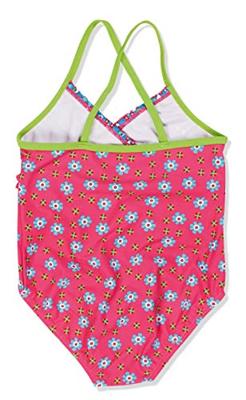 Playshoes badpak Bloemen Roze-98-104