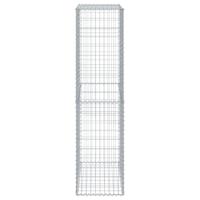 Schanskorf 100x50x200 cm gegalvaniseerd ijzer zilverkleurig - thumbnail