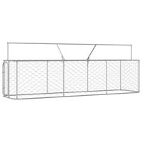 Hondenkennel voor buiten met dak 400x100x150 cm - thumbnail