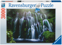 Puzzel Ravensburger Chutes d'eau, Bali Paysage et nature 3000 Onderdelen - thumbnail