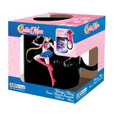 Sailor Moon Heat Change Mug - Sailor & Chibi Sailor Moon Heat Change Mug - Sailor & Chibi