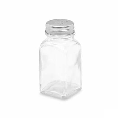 Zoutkelder Vivalto Transparant Metaal Glas 4 x 9 x 4 cm (12 Stuks)