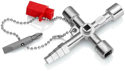 Knipex Profi-Key voor alle standaard afsluitsystemen 90 mm - 001104 - thumbnail