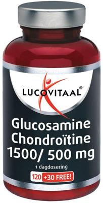 Lucovitaal Glucosamine Chondroïtine 1500/500mg Tabletten Lucovitaal Glucosamine Chondroïtine 1500/500mg Tabletten