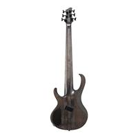 Ibanez Bass Workshop BTB806MS Transparent Gray Flat 6-snarige elektrische basgitaar met softcase - thumbnail