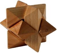Angeltoys Iq puzzel hout - ster - thumbnail