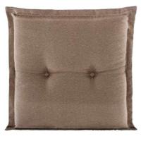 Le Sud zitkussen Brest - taupe - 44x44x7 cm - thumbnail