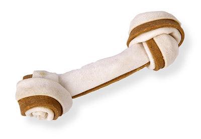 Petsnack duoknoop met semi-moist strip Petsnack duoknoop met semi-moist strip