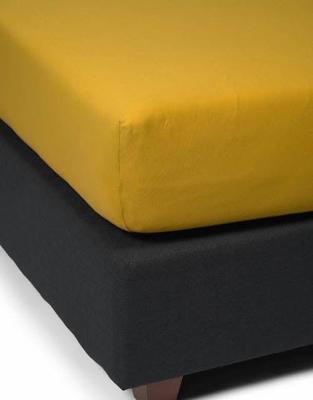 Essenza The Perfect Organic Jersey Hoeslaken Mustard Essenza The Perfect Organic Jersey Hoeslaken Mustard
