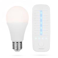 Smartwares HW1600R LED A60 E27 7W WIT + afstandsbediening - AKTIE! - thumbnail