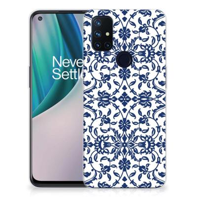 OnePlus Nord N10 5G | TPU Case | Flower Blue
