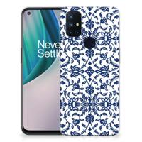 OnePlus Nord N10 5G | TPU Case | Flower Blue - thumbnail