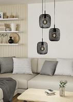 Eglo Zwarte hanglampRomazzina 3-lichts - 900686 - thumbnail