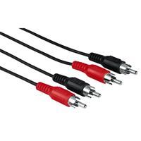 Hama Kabel 2x 2RCA Plug 1.2M - thumbnail