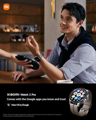 Xiaomi Watch 2 Pro - Bluetooth® Silver Case with Brown Leather Strap