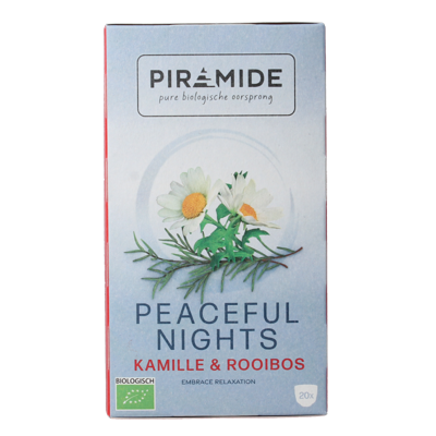 Piramide Peaceful nights bio 20 Zakjes