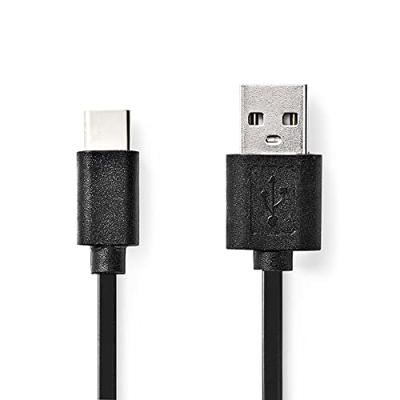 Nedis USB-Kabel | USB-C Male | USB-A Male | 480 Mbps | 3 m | 1 stuks - CCGB60600BK30 CCGB60600BK30 Nedis USB-Kabel | USB-C Male | USB-A Male | 480 Mbps | 3 m | 1 stuks - CCGB60600BK30 CCGB60600BK30