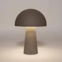 Anna's Collection draadloze ronde lamp 15 x 21cm, taupe - thumbnail