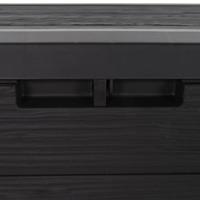 Tuinbox 58,5x46x55 cm polypropeen bruin - thumbnail