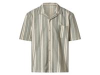 esmara Men Heren overhemd (Groen/wit, XL) - thumbnail