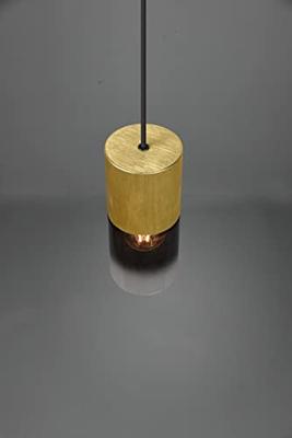 Trio HanglampRobin pendel hout met zwart - 310600154