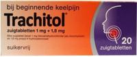 Trachitol Zuigtabletten - bij beginnende keelpijn - thumbnail