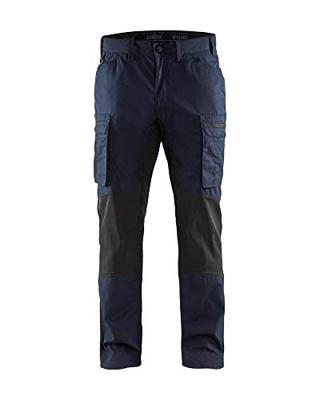 Blåkläder Service werkbroek met stretch 14591845 | Donker marineblauw/Zwart | Maat 50 - 7330509498316