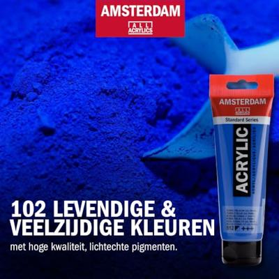 Amsterdam standard series acrylverf pastel set 20ml, 6dlg.