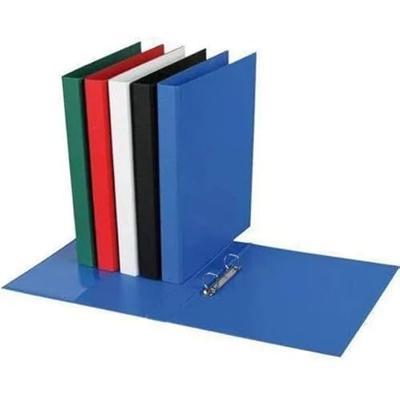 Ringband Quantore A4 2-rings D-mech 20mm PP blauw | 20 stuks