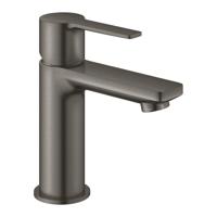 Wastafelmengkraan GROHE Lineare New Xs-Size Push Open Hard Graphite Geborsteld - thumbnail