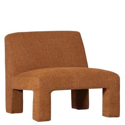 WOOOD Fauteuil 'Lavid' Geweven, kleur Ginger