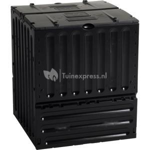 Compostvat eco king 400 liter zwart Compostvat eco king 400 liter zwart