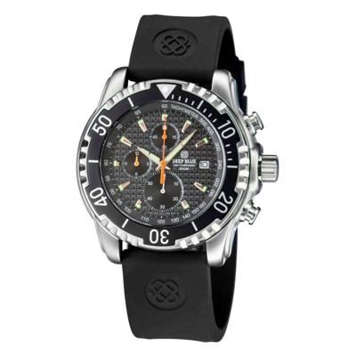 Deep Blue AP Chronograph quartz diver Black
