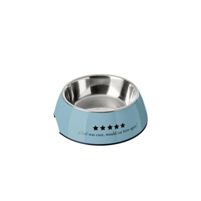 Voerbak voor honden Hunter Mayfair Blauw 350 ml